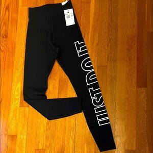 Women’s Black 'Just Do It' Leggings - Nike
